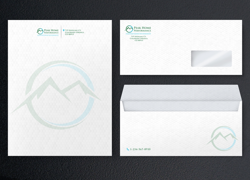 Mountain States Home Performance logo design by KHAI