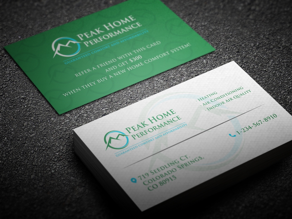 Mountain States Home Performance logo design by KHAI