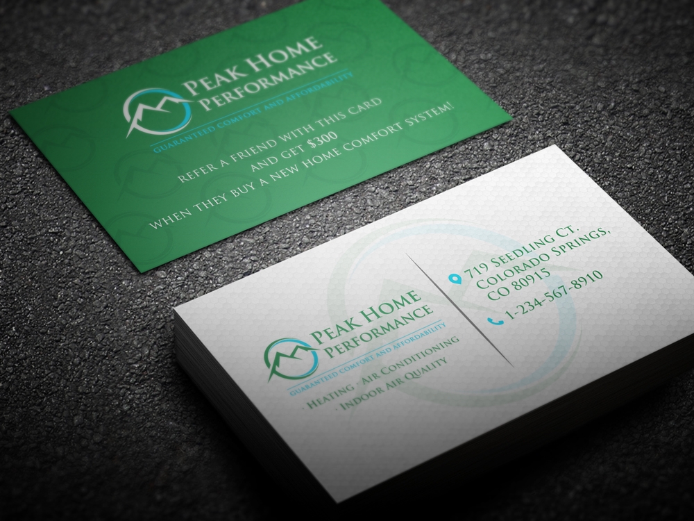 Mountain States Home Performance logo design by KHAI