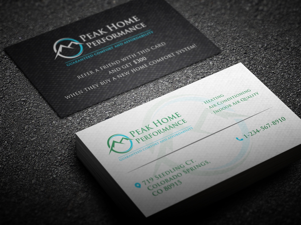 Mountain States Home Performance logo design by KHAI