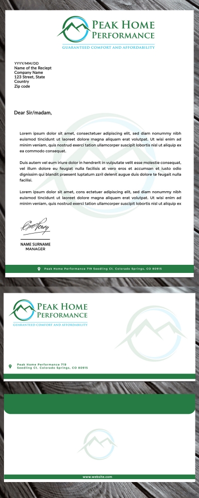 Mountain States Home Performance logo design by MastersDesigns