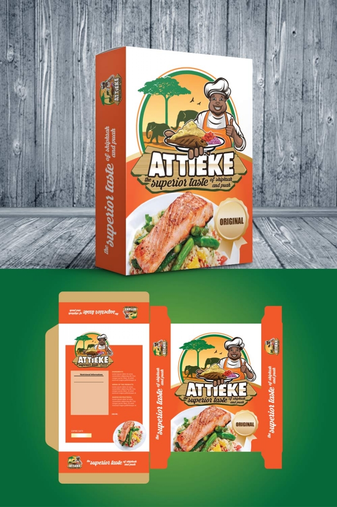 Attieke - The Superior Taste of Shiphrah and Puah logo design by yans