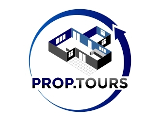 Prop.Tours logo design by berkahnenen