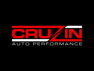 Cruzin auto performance  logo design by Dakon