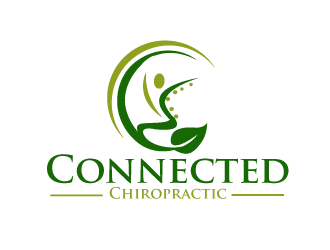 Connected Chiropractic logo design by bloomgirrl