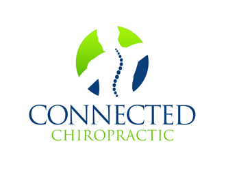 Connected Chiropractic logo design by kunejo