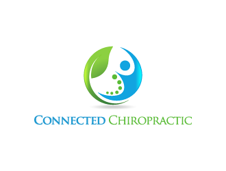 Connected Chiropractic logo design by pencilhand
