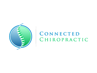 Connected Chiropractic logo design by pencilhand