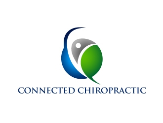 Connected Chiropractic logo design by tec343