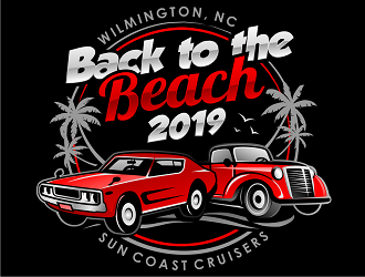 Back to the Beach 2019 logo design by haze