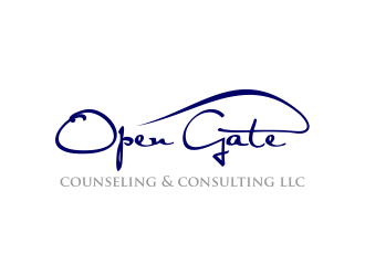 Open Gate Counseling and Consulting, LLC logo design by cintoko