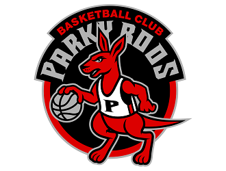 Parkerville Kangaroos Basketball Club logo design by haze