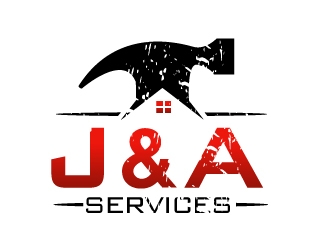 J&A Services logo design by PMG