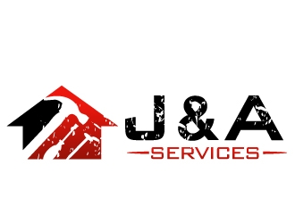 J&A Services logo design by PMG