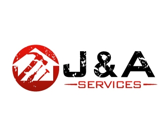 J&A Services logo design by PMG