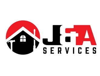 J&A Services logo design by gogo