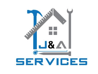 J&A Services logo design by gogo