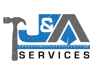 J&A Services logo design by gogo