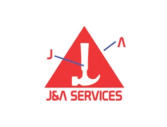 J&A Services logo design by ayahazril
