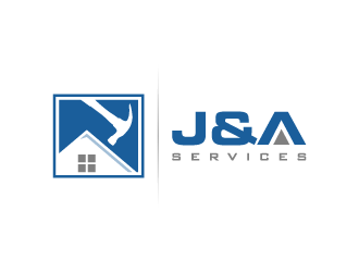 J&A Services logo design by pencilhand