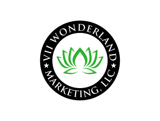 VII Wonderland Marketing, LLC logo design by BlessedArt