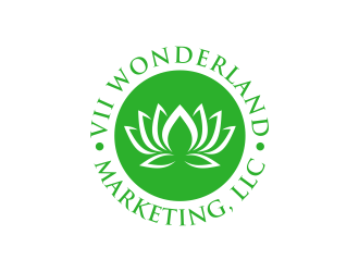 VII Wonderland Marketing, LLC logo design by BlessedArt