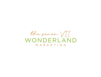VII Wonderland Marketing, LLC logo design by bricton