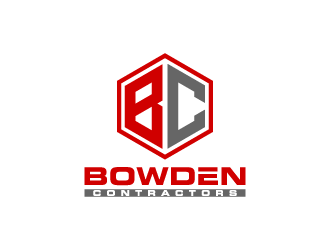 Bowden Contractors, LLC logo design by pencilhand