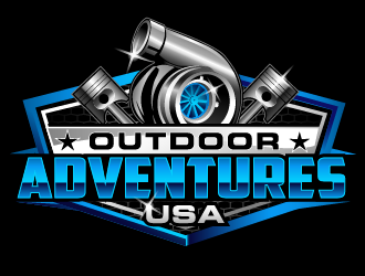 Outdoor Adventures USA logo design by THOR_