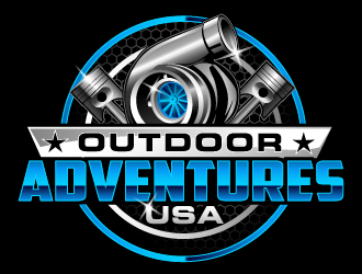 Outdoor Adventures USA logo design by THOR_
