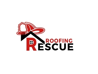 Rescue Roofing logo design by bougalla005