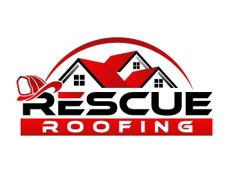 Rescue Roofing logo design by jaize