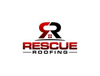 Rescue Roofing logo design by imagine