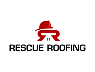 Rescue Roofing logo design by keylogo
