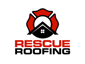 Rescue Roofing logo design by kunejo