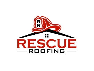 Rescue Roofing logo design by desynergy