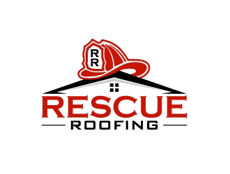 Rescue Roofing logo design by desynergy