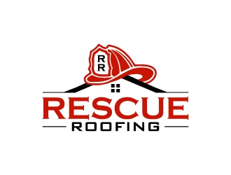 Rescue Roofing logo design by desynergy