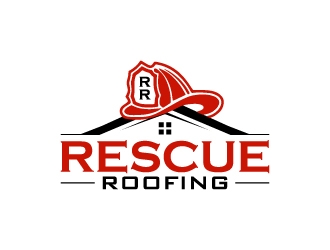 Rescue Roofing logo design by desynergy
