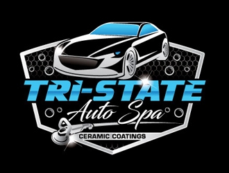 Tri-state auto spa and ceramic coatings  logo design by gogo