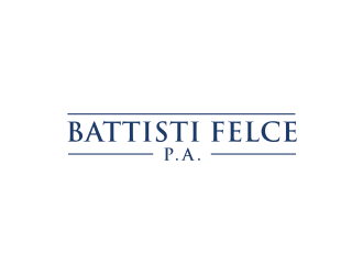 Battisti Felce, P.A. logo design by asyqh