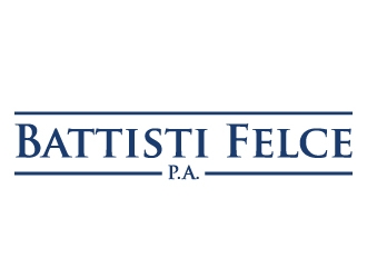 Battisti Felce, P.A. logo design by jaize