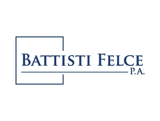 Battisti Felce, P.A. logo design by jaize