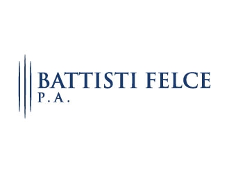 Battisti Felce, P.A. logo design by J0s3Ph