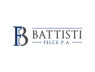 Battisti Felce, P.A. logo design by akhi