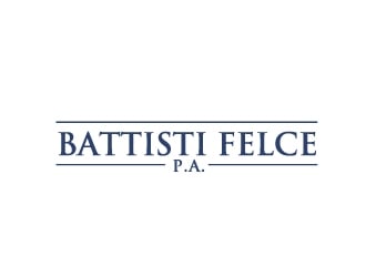 Battisti Felce, P.A. logo design by moomoo