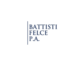 Battisti Felce, P.A. logo design by moomoo