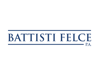 Battisti Felce, P.A. logo design by evdesign