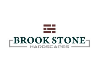 Brook Stone Hardscapes logo design by naldart