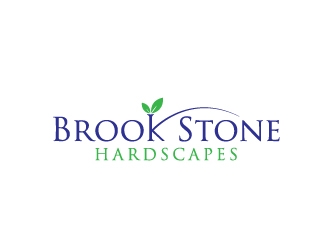 Brook Stone Hardscapes logo design by my!dea